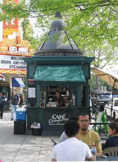 Outdoor restaurant, Santa Cruz